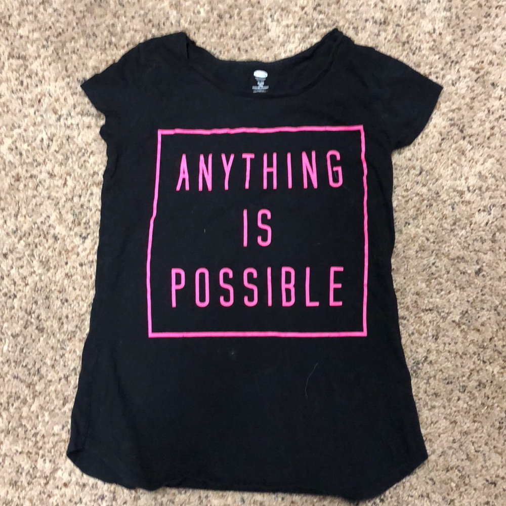 Black Old Navy Tee